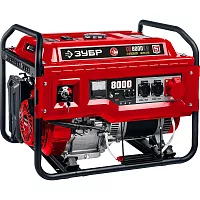 Бензиновый генератор с электростартером ЗУБР 8000 Вт СБ-8000Е-3