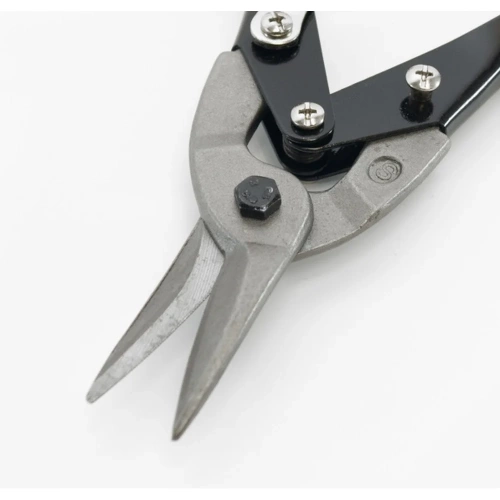 Ножницы по металлу Политех пластиковая рукоятка, 250 мм, прямые 2555014 фото 4