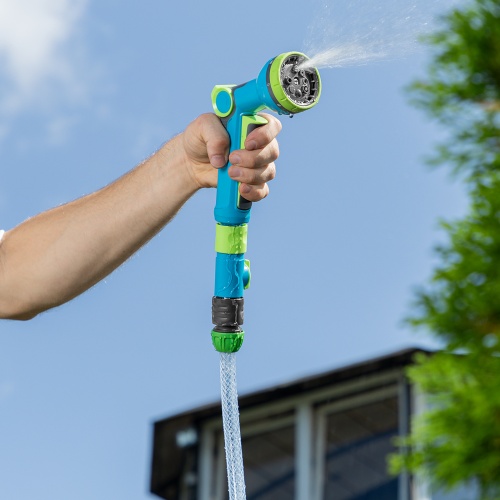 Шланг поливочный прозрачный армированный 3-х слойный, 3/4", 15 м Palisad фото 8