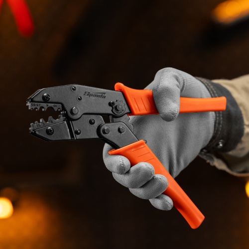 Клещи, 0.5-10 мм, для обжима электрокабеля Sparta фото 9