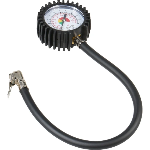Манометр стрелочный металлический AIRLINE 12 атм, со шлангом 45 см  ATBU038 фото 3
