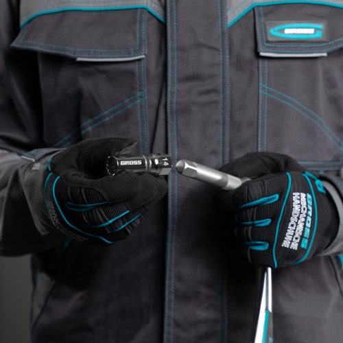 Головка торцевая свечная, магнитная, двенадцатигранная, 14 мм, под квадрат 1/2 Gross фото 6