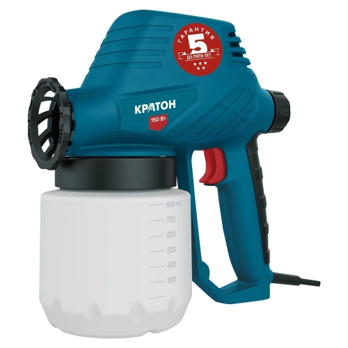 Краскораспылитель электрический КРАТОН ESG-150 3 09 01 008 Краскораспылитель электрический КРАТОН ESG-150 3 09 01 008