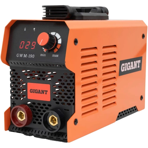 Инверторный сварочный аппарат (190 А; дисплей; кабель 2.5+1.5 м) Gigant GWM-190 Инверторный сварочный аппарат (190 А; дисплей; кабель 2.5+1.5 м) Gigant GWM-190