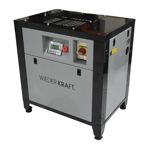Компрессор винтовой WIEDERKRAFT 1000л/мин, 10 бар, 7.5кВт, 380в WDK-SG7510