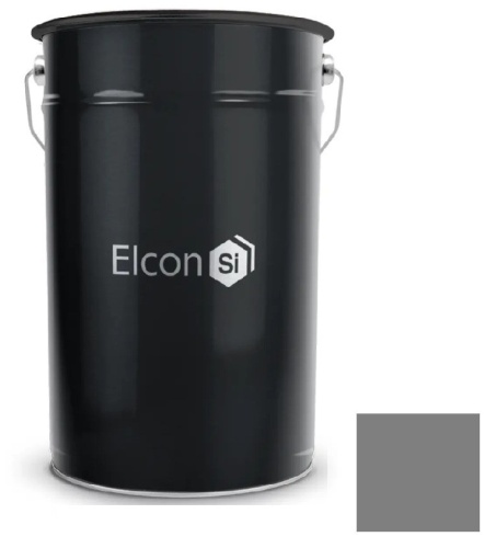 Эмаль термостойкая Elcon КО-8104 400 градусов серая 25 кг