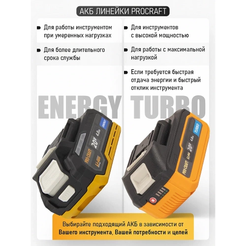 Перфоратор аккумуляторный бесщеточный PROCRAFT 20В 2,8 Дж, без АКБ и ЗУ PHA30 фото 11 Перфоратор аккумуляторный бесщеточный PROCRAFT 20В 2,8 Дж, без АКБ и ЗУ PHA30 фото 11