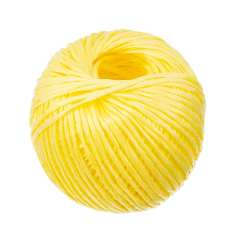 Шпагат полипропиленовый желтый, 1.7 мм, L 110 м, Сибртех фото 2