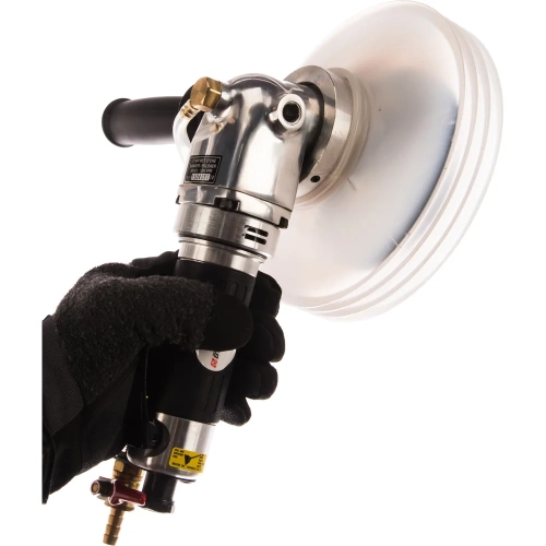 Угловая пневмошлифмашина с подачей воды Byemax BM-618W фото 8