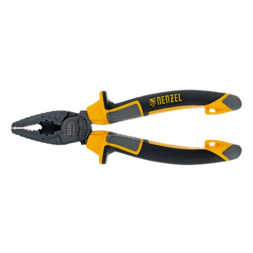 Плоскогубцы комбинированные 165 мм, трехкомпонентные рукоятки Denzel фото 3