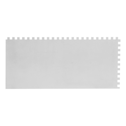 Гладилка из нержавеющей стали, 280 х 130 мм, деревянная ручка, зуб 6 х 6 мм Matrix фото 4