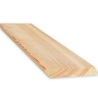 Планкен косой из лиственницы 4000х90х20 мм сорт АВ