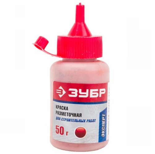 Краска разметочная Зубр 4-06405-2_z01 для строительных работ красная 50 г