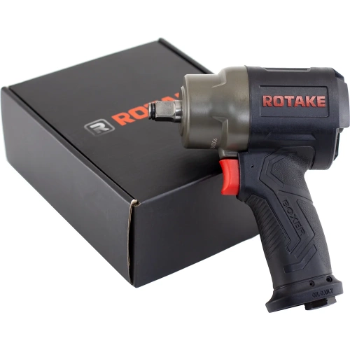 Гайковерт пневматический ударный Rotake 1/2DR, 756 Нм Twin Hammer, композитный RT-5284 фото 7 Гайковерт пневматический ударный Rotake 1/2DR, 756 Нм Twin Hammer, композитный RT-5284 фото 7