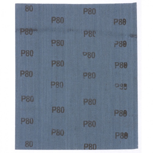 Шлифлист на тканевой основе, P 80, 230 х 280 мм, 10 шт, водостойкий Matrix фото 3