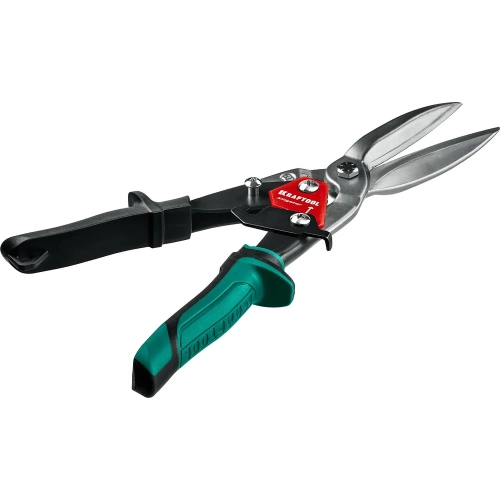 Прямые удлинённые ножницы по металлу KRAFTOOL Alligator 290 мм 2328-SL фото 4 Прямые удлинённые ножницы по металлу KRAFTOOL Alligator 290 мм 2328-SL фото 4