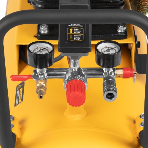 Компрессор воздушный BCW3000-T/100, ременный привод, 3.0 кВт, 100 литров, 520 л/мин Denzel фото 13