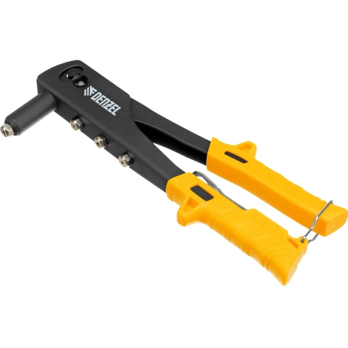 Заклепочник Denzel ручной, 255 мм, заклепки 2,4-3,2-4,0-4,8 мм 40440 фото 7