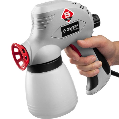 Краскопульт электрический Зубр Мастер ЗКПЭ-120 фото 5