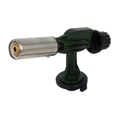 Горелка газ. с пьезорозжигом, ЕРМАК цанговый захват, шир. сопло, алюминиевый корпус, 14х4х7,5см 333-096 фото 5 Горелка газ. с пьезорозжигом, ЕРМАК цанговый захват, шир. сопло, алюминиевый корпус, 14х4х7,5см 333-096 фото 5