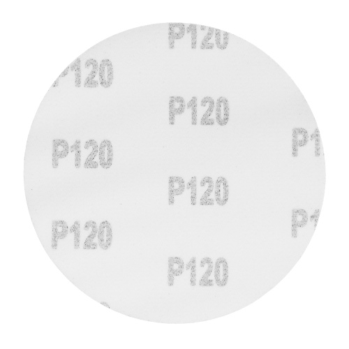 Круг абразивный на ворсовой подложке под "липучку", P 120, 125 мм, 10 шт Matrix фото 2