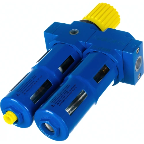 Фильтр-лубрикатор с регулятором давления и манометром (16 бар; 3150 л/мин; 1/2) HUBERTH RP208041 фото 11