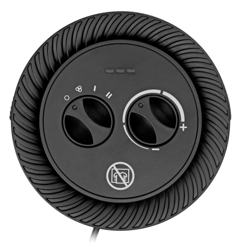 Тепловентилятор керамический DTFC-1200S, вращение, 3 реж., вент., нагрев 600/1200 Вт Denzel фото 8