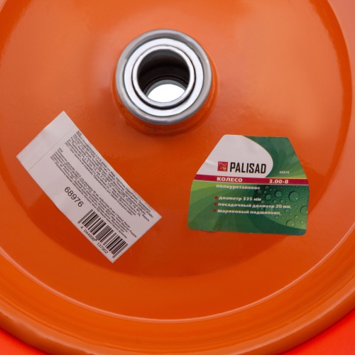 Колесо полиуретановое 3.00-8, длина оси 90 мм, подшипник 20 мм Palisad фото 5 Колесо полиуретановое 3.00-8, длина оси 90 мм, подшипник 20 мм Palisad фото 5