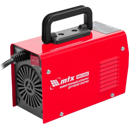 Инверторный аппарат дуговой сварки MTX MMA-200BS, 200 А, ПВ 60пр// 94398 фото 5 Инверторный аппарат дуговой сварки MTX MMA-200BS, 200 А, ПВ 60пр// 94398 фото 5