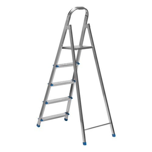 Стремянка, 5 ступеней, стальная, оцинкованная Сибртех фото 2 Стремянка, 5 ступеней, стальная, оцинкованная Сибртех фото 2