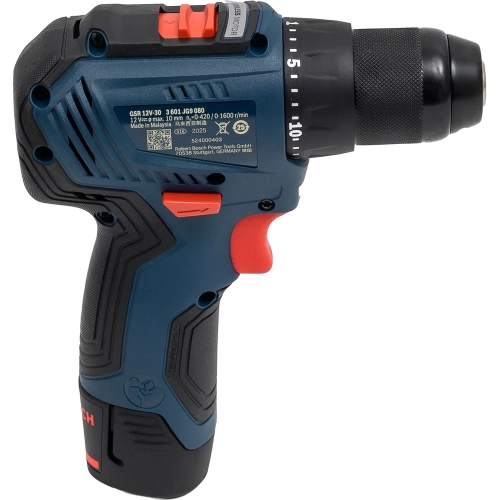 Аккумуляторный бесщеточный шуруповерт Bosch GSR 12V-30 06019G9080 GSR12V-30 06019G9080 фото 4 Аккумуляторный бесщеточный шуруповерт Bosch GSR 12V-30 06019G9080 GSR12V-30 06019G9080 фото 4