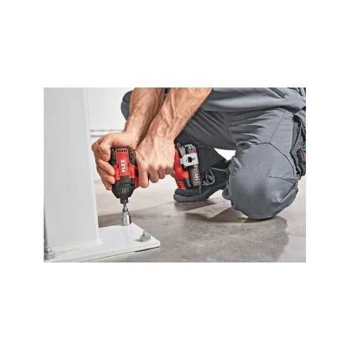 Трехскоростной ударный аккумуляторный шуруповерт FLEX ID 1/4" 18.0-EC/5.0 Set 504920 фото 7