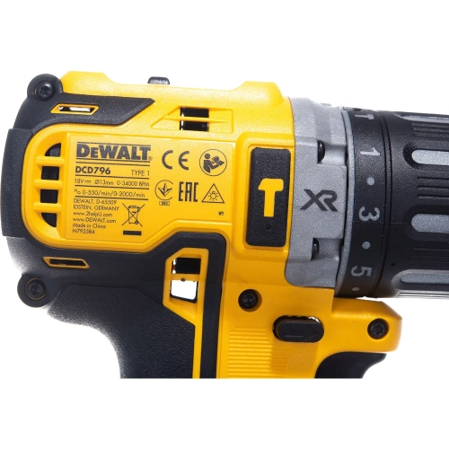 Ударная дрель-шуруповерт DEWALT DCD796NT фото 10 Ударная дрель-шуруповерт DEWALT DCD796NT фото 10