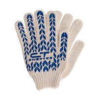 Перчатки х/б, ПВХ покрытие, "Протектор" 7 класс Сибртех