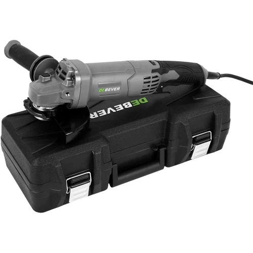 Угловая шлифмашина электрическая DeBever 150 мм, 1800 Вт, 3000 -11000 об/мин, 2,7 кг DBE-9255L