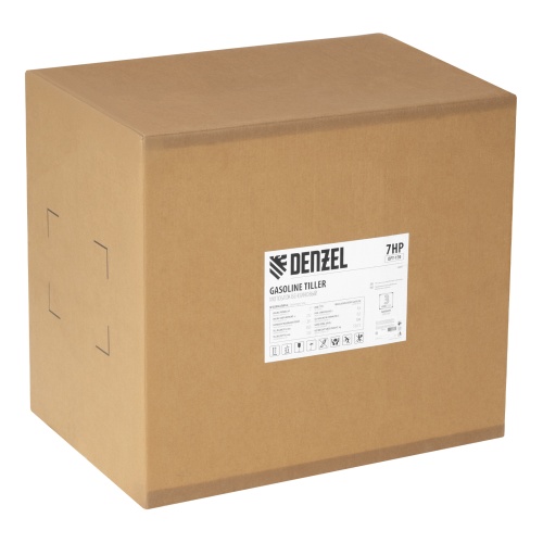 Мотоблок DPT-170, 7 л.с., ремен.сцеп, шир 85 см, глуб 35 см,фрез 3х3,ШОМ,скор 2В/1Н,кол 8" Denzel фото 5