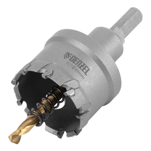 Коронка по металлу твердосплавная, 44 мм Denzel фото 2