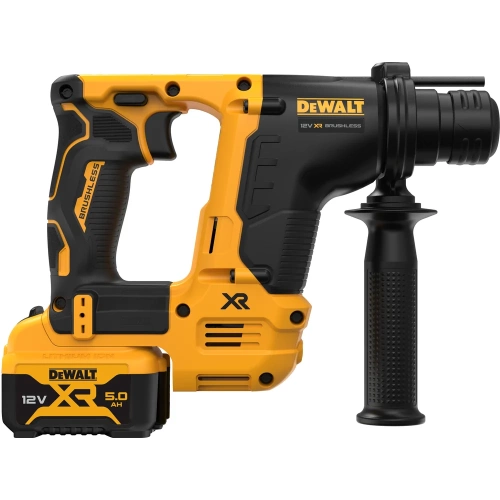 Аккумуляторный перфоратор Dewalt DCH072, 12 В, 1.2 Дж, 4280 уд/мин, с 2 АКБ 5 Ач и ЗУ, в кейсе TSTAK DCH072P2-QW фото 5 Аккумуляторный перфоратор Dewalt DCH072, 12 В, 1.2 Дж, 4280 уд/мин, с 2 АКБ 5 Ач и ЗУ, в кейсе TSTAK DCH072P2-QW фото 5