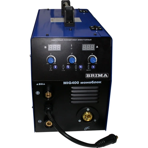 Сварочный полуавтомат инверторный Brima MIG 400 380В моноблок ЦБ-00000041 фото 3