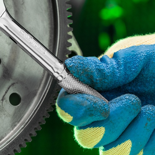 Ключ-трещотка 3/8", 45 зубьев, цельнометаллический, с быстрым сбросом, CrV, хром Сибртех фото 14