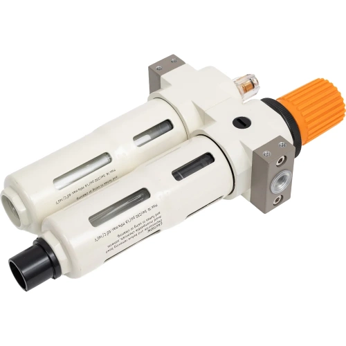 Блок подготовки воздуха Profi: фильтр-регулятор, лубрикатор (1300 л/мин; 16 бар; 1/4") ROCKFORCE RF-7002014(18867) фото 3