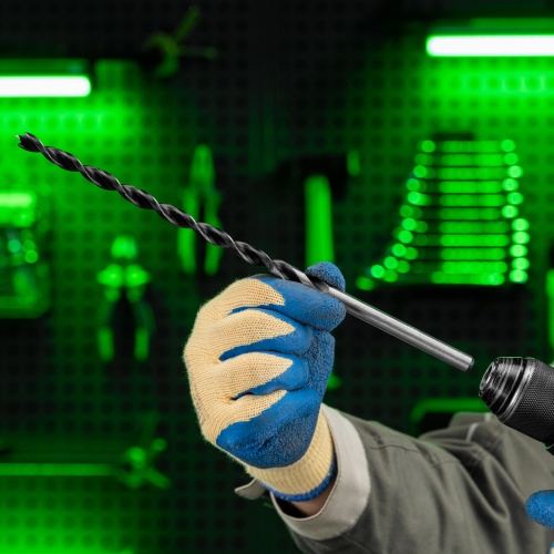 Сверло по дереву, 10 х 300 мм, цилиндрический хвостовик Сибртех фото 6