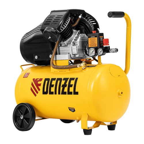 Компрессор воздушный прям. привод DCV1800/50, 1,8 кВт, 50 литров, 320 л/мин Denzel фото 47