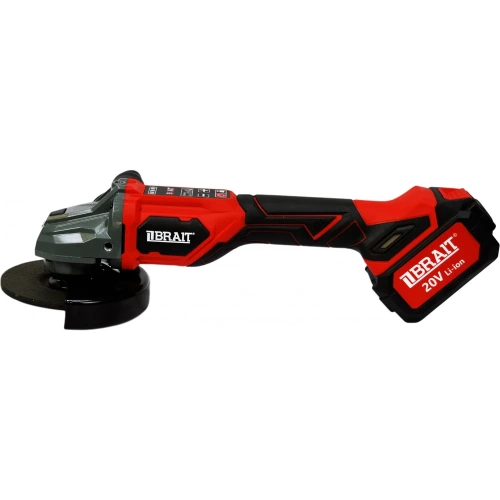 Машина шлифовальная угловая аккумуляторная BRAIT BCAG20/125-4PUBL-1 PRO 21.01.267.101 фото 7 Машина шлифовальная угловая аккумуляторная BRAIT BCAG20/125-4PUBL-1 PRO 21.01.267.101 фото 7