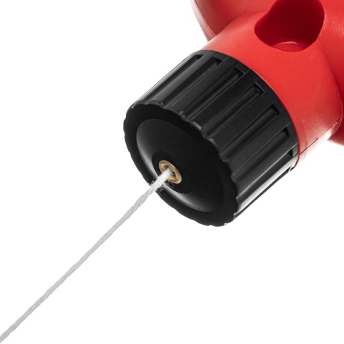 Шнур разметочный в пластмассовом обрезиненном корпусе, порошок красный Matrix фото 5