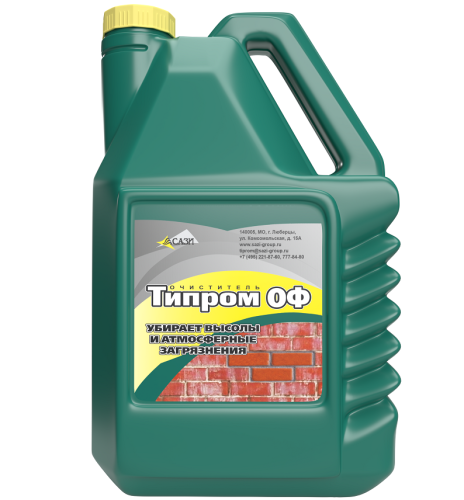 Очиститель фасадов Типром ОФ 5 л Очиститель фасадов Типром ОФ 5 л