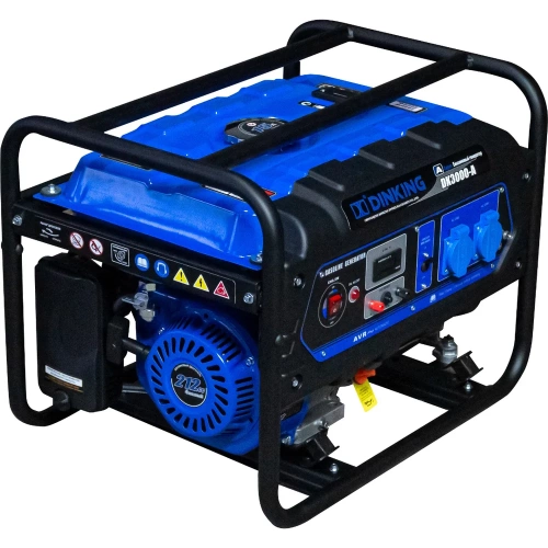 Бензиновый генератор Dinking DKА3000 3кВт, ручной стартер, 7лс ГЕН013 фото 4