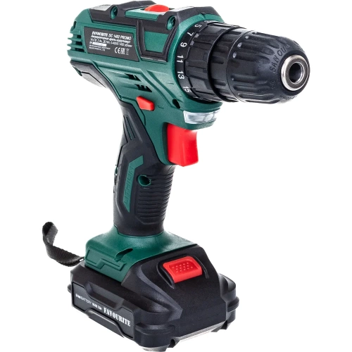 Акк. дрель-шуруповёрт FAVOURITE DC 1402 PROMO 14,4В, 2Ач, 26Нм Li-ion 101101402 фото 4 Акк. дрель-шуруповёрт FAVOURITE DC 1402 PROMO 14,4В, 2Ач, 26Нм Li-ion 101101402 фото 4