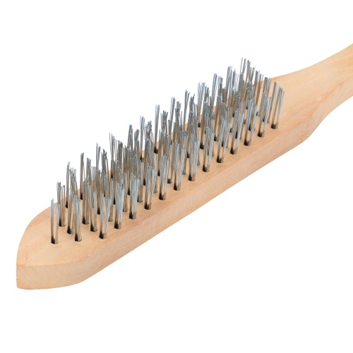 Щетка пятирядная металлическая с деревянной ручкой Sparta фото 6 Щетка пятирядная металлическая с деревянной ручкой Sparta фото 6