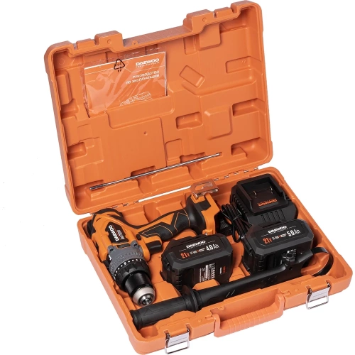 Ударная аккумуляторная дрель-шуруповерт DAEWOO DAA 7521Li SET фото 11